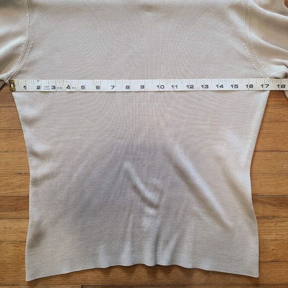 Ann Taylor Silk Long Sleeved Turtleneck - Picture 8 of 9